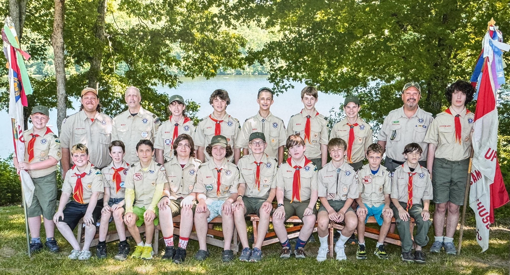 Troop 1 newest group photo.